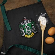 CurePink Kuchyňská zástěra Harry Potter: Slytherin (70 x 85 cm)
