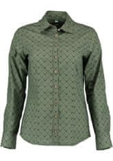 Orbis textil Orbis košile dámská zelená s jelínky 4095/55 dlouhý rukáv Varianta: 40