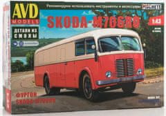 AVD Models Škoda 706 RO, dodávka, Model kit 1518, 1/43