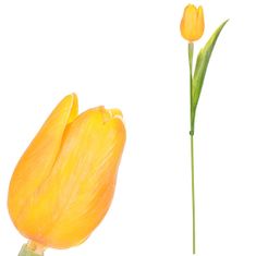 Autronic Tulipán plastový, žlutý 1 ks