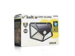 Keltin Solární LED lampa 8W se snímačem pohybu a soumraku KELTIN