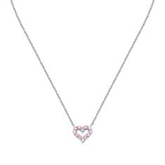 Morellato Půvabný stříbrný náhrdelník Srdíčko Tesori SAIW181