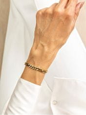 Marc Malone Pozlacený řetízkový náramek Raegan Gold Bracelet MCB23053G