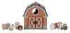 Domek s vkládacími tvary dřevěný Farma
