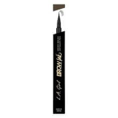 Absolute Cosmetics L.A. Girl Pero na obočí Brow Ink GBP345 Soft Brown