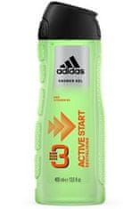 COTY ADIDAS 3in1 ACTIVE START sprchový gel pro muže 400 ml