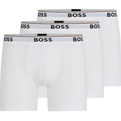 Hugo Boss 3 PACK - pánské boxerky BOSS 50475282-100 (Velikost M)