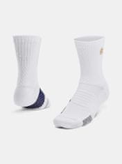 Under Armour Ponožky Curry UA AD Playmaker 1p Mid-WHT M