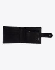 MEATFLY Pánská kožená peněženka Nathan Premium Black