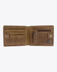 MEATFLY Pánská kožená peněženka Eliot Premium Oak