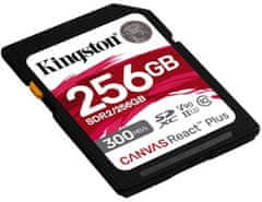 Kingston Canvas React Plus Secure Digital (SDXC), 256GB (SDR2/256GB)