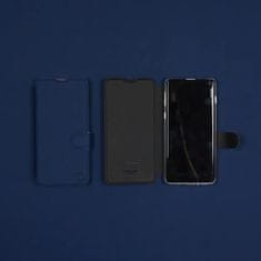 Mobiwear Knížkové flip pouzdro Soft Touch - Samsung Galaxy A55 5G - Modré & Černé
