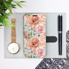 Mobiwear Knížkové flip pouzdro - Samsung Galaxy A55 5G - MP02S Pastelové květy