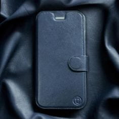 Mobiwear Kožené knížkové flip pouzdro - Samsung Galaxy A55 5G - Modré - L_NBS