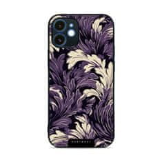Mobiwear Prémiový lesklý kryt Glossy - Apple iPhone 12 - GA46G Fialové rostliny