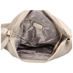 Coveri WORLD Praktická dámská koženková kabelka/batoh Lucía, béžová