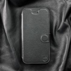 Mobiwear Kožené knížkové flip pouzdro - Samsung Galaxy A55 5G - Černé - L_BLS