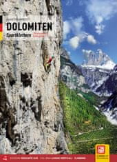 Versante Sud Lezecký průvodce DOLOMITES Crags DE verze| 150mm x 210mm