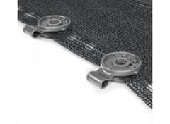 Max Upínací klip šedý - 4 cm pro stínící tkaniny
