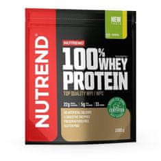 Nutrend 100% Whey Protein NEW, 1000 g Příchuť: Banán/Jahoda
