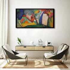 COLORAY.CZ Obraz na plátně Vodopád abstrakce Kandinsky 120x60 cm