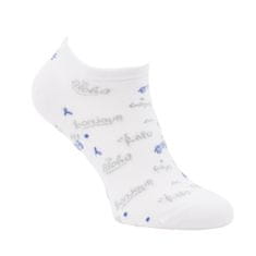 Zdravé Ponožky  dámské módní bavlněné letní sneaker elastické vzorované ponožky 6401024 4pack, 35-38