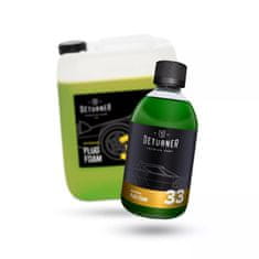 DETURNER  Fluo Foam - Zelená, pH neutrální aktivní pěna (1000ml)