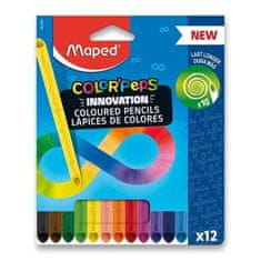 Barevné pastelky Maped Color´Peps INFINITY, 12 barev