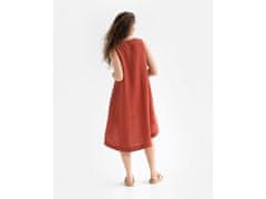 Magic Linen Lněné šaty Toscana Clay Velikost: M