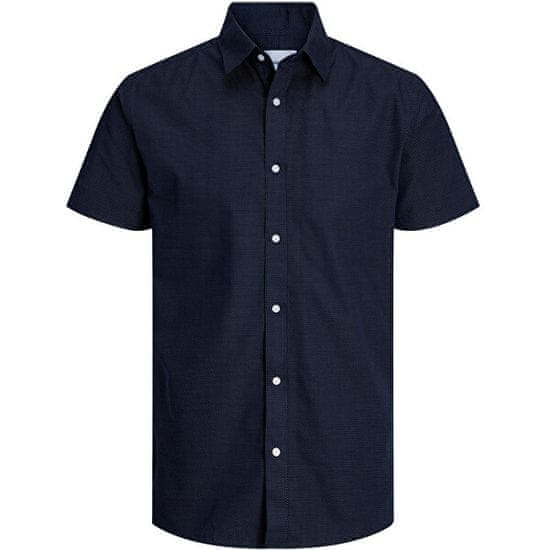Jack&Jones Pánská košile JJJOE Slim Fit 12248201 Navy Blazer