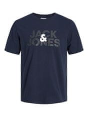 Jack&Jones Pánské pyžamo JACULA Standard Fit 12255000 Navy Blazer (Velikost L)
