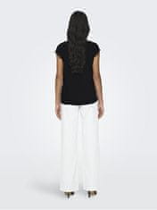 ONLY Dámské triko ONLJASMINA Regular Fit 15252241 Black (Velikost XS)