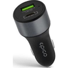 EPICO 45W PD CAR CHARGER space gray