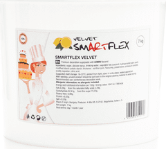 Smartflex Velvet Citron 7 kg (Potahovací a modelovací hmota na dorty)