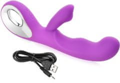 XSARA Elegantní vibrátor pro ženy - stimulace klitorisu a g bodu - 71127843