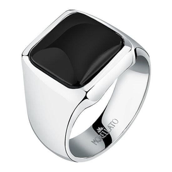 Morellato Pánský ocelový prsten s achátem Pietre S17370