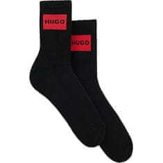 Hugo Boss 2 PACK - dámské ponožky HUGO 50510661-001 (Velikost 35-38)