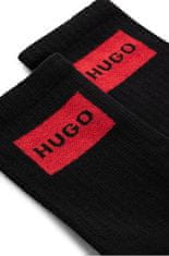 Hugo Boss 2 PACK - dámské ponožky HUGO 50510661-001 (Velikost 35-38)