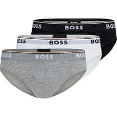 Hugo Boss 3 PACK - pánské slipy BOSS 50475273-999 (Velikost M)