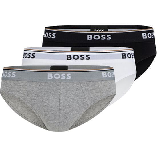 Hugo Boss 3 PACK - pánské slipy BOSS 50475273-999