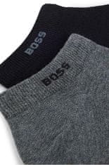 Hugo Boss 2 PACK - pánské ponožky BOSS 50469849-031 (Velikost 39-42)