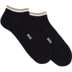 Hugo Boss 2 PACK - pánské ponožky BOSS 50491192-001 (Velikost 39-42)
