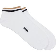 Hugo Boss 2 PACK - pánské ponožky BOSS 50491192-100 (Velikost 39-42)