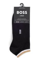 Hugo Boss 2 PACK - pánské ponožky BOSS 50491192-001 (Velikost 39-42)