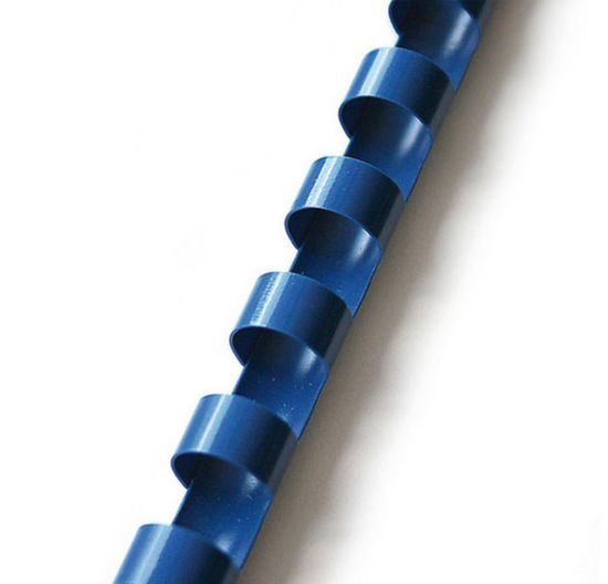 GBC Hřbety plastové 16 mm, modré, 100 ks