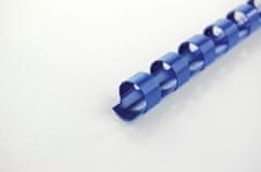 GBC Hřbety plastové 6 mm, modré, 100 ks