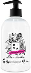 Krémové hydratační mýdlo Riva - lilie, 500 g