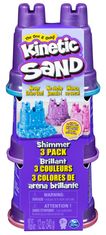 Kinetic Sand Tři kelímky třpytivého písku