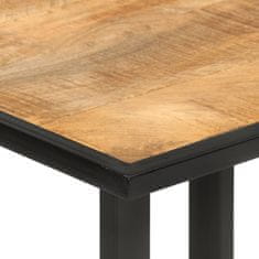 Vidaxl Jídelní stůl 110 x 55 x 75,5 cm masivní mangovníkové dřevo