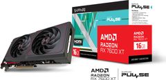 Sapphire PULSE AMD RADEON RX 7600 XT 16GB, 16GB GDDR6